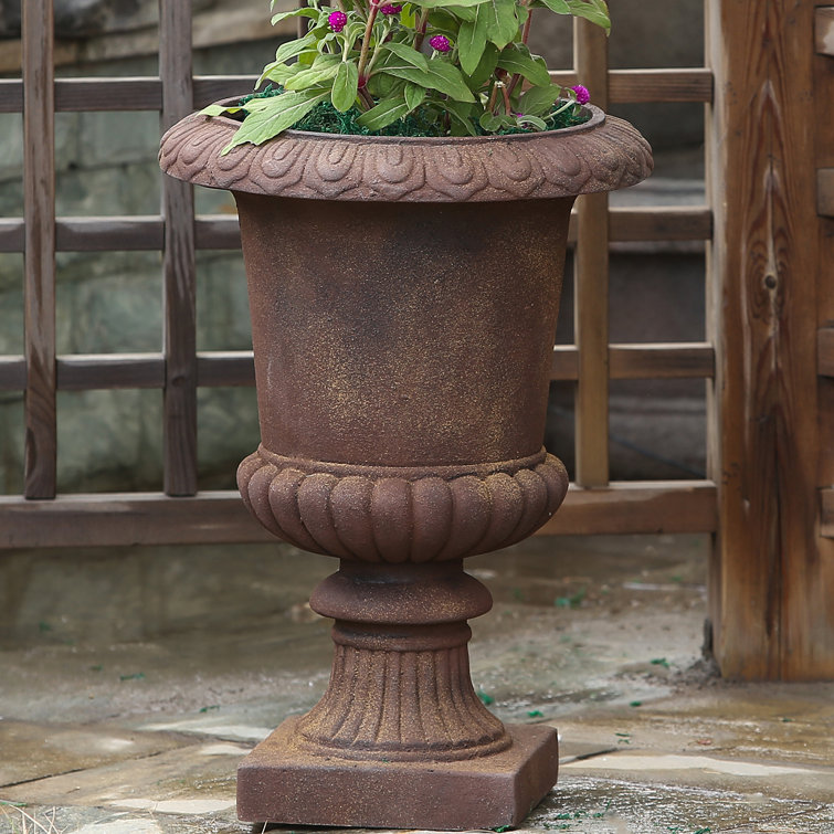 Lark Manor Magnesium Oxide Urn Planter & Reviews Wayfair